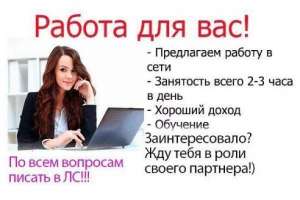 Менеджер интернет-магазина. Работа на дому - объявление
