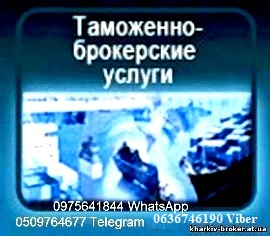 Митний брокер, Авто, Т1, імпорт, експорт, митне оформлення особисті речі - объявление