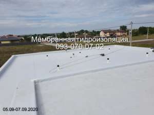 Монтаж и ремонт мембранных крыш в Запорожье - объявление