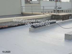 Монтаж и ремонт мембранных крыш в Николаеве