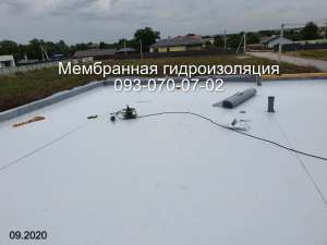 Монтаж и ремонт мембранных крыш в Никополе - оголошення