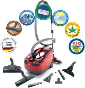 Моющий пылесос THOMAS с аквафильтром для аллергиков THOMAS Twin Helper Aquafilter.