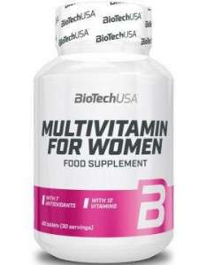 Мультивитаминный комплекс BioTech Multivitamin for Women, 60 капс - лучший состав для женщин. - объявление