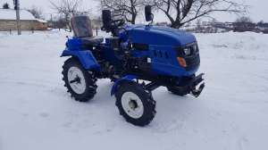 Мінітрактор Лідер Т-160 Х+ плуг та фреза. Мототрактор, минитрактор, трактор - объявление