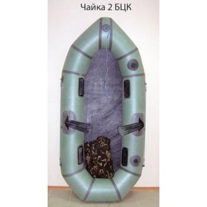 Надувная резиновая лодка "Чайка" Лисичанка, двухместная - объявление