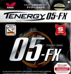 Накладки для настольного тенниса Butterfly Tenergy 05 FX - объявление