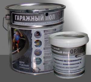 Наливной гаражный пол OPTIMA - объявление