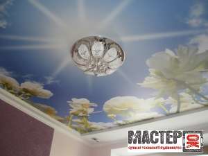Неповторимые натяжные потолки от компании Мастерок!