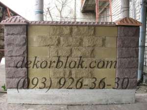 Облицовочные блоки для забора Николаев