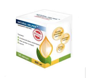Омега 3. Описание Капсулы растительные Natural Help - объявление
