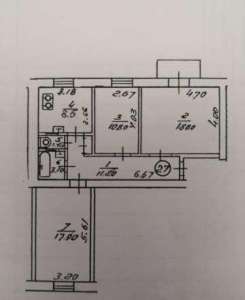 Отличная 3-к. кв. в сталинке с ремонтом. Шулявка, ул.Гарматная,29. - объявление
