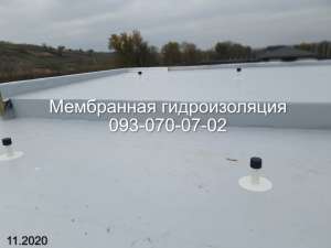 ПХВ мембрана ,кровля мембранным покрытием в Кропивницком - объявление
