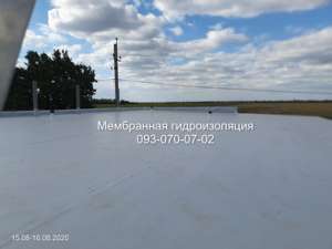 ПХВ мембрана ,кровля мембранным покрытием в Селидово - объявление