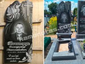 Памятники из гранита от фирмы Kamenotes, Коростышев