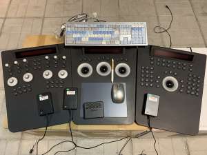 Панель цветокоррекции Tangent Arc Control Panel Navigation, Grading, Function, Lustre