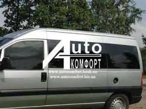 Передний салон, левое окно длинная база на Fiat Scudo, Peugeot Expert, Citroen Jumpy 96- (Скудо, Эксперт, Джампи 96-) - оголошення