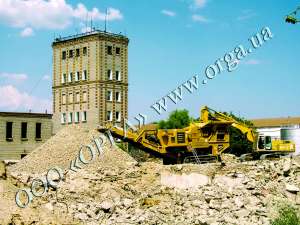 Переработка строительного боя - объявление