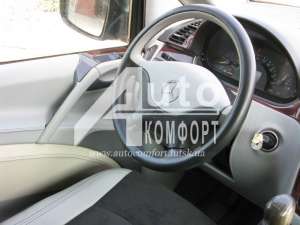 Перетяжка руля автомобиля кожей - объявление