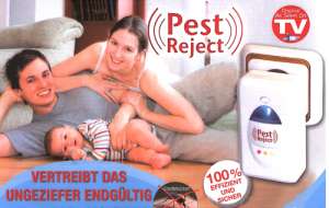 Пест Риджект Pest Reject- устройство для отпугивания тараканов, жуков, мышей, крыс - 180грн. - объявление