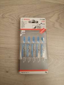 Пилочки BOSCH для электро-лобзика T118B (по металу) - 5 штук в упаковке, цена за упаковку- 23 грн - объявление