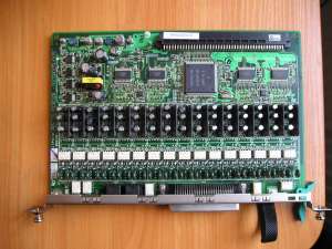 Плата расширения Panasonic KX-TDA0174XJ для KX-TDA/TDE, SLC 16 EXT Exp - объявление