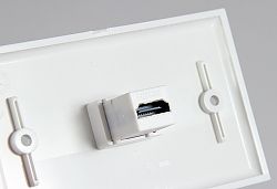 Подключение розетка hdmi.С сменными коннекторами (keystone) Toslink,Coaxial,RCA Component,RCA Composite,Cat5/6,jack 3.5 - объявление