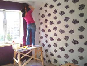 Поклеить обои - оголошення