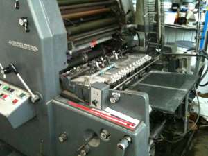Полиграфия Листовая печатная двухкрасочная машина Heidelberg GTO 52 Z - объявление