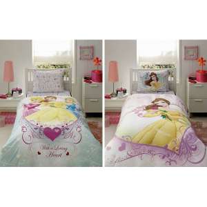 Постельное белье детское TAC Ранфорс PRINCESS BELLE HEART