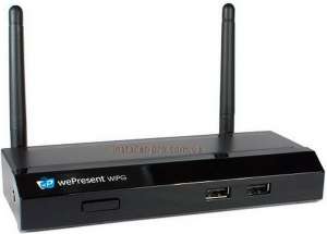 Презентации по Wi-Fi wePresent WiPG-1000 - объявление