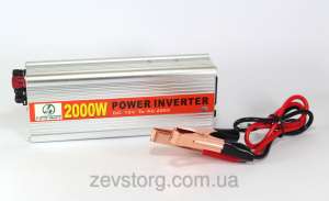 Преобразователь, инвертор, 12v-220v, 2000W AC/DC (HAD) - оголошення
