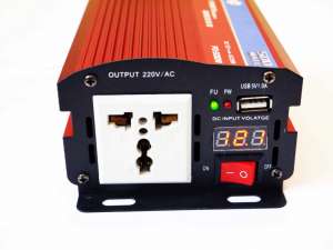 Преобразователь (инвертор) 500W 12V с вольтметром 500 грн.