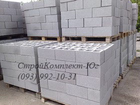 Прессованный камень шлакоблок Херсон цена - объявление