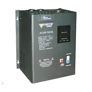 Продается стабилизатор напряжения Forte ACDR- 5kVA - оголошення