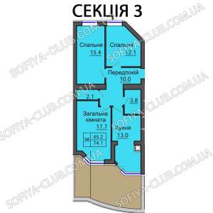 Продажа квартир от 35 м.кв. в ЖК София Residence в Киеве - объявление