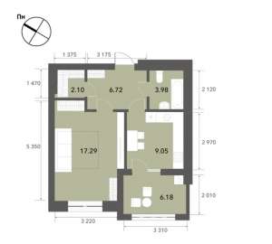 Продажа однокомнатной квартиры в ЖК Софиевские Липки - объявление