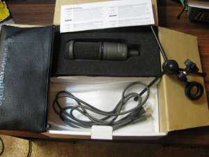 Продам USB-микрофон Audio-Technica AT2020 USB - объявление
