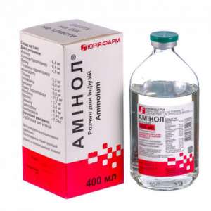Продам АМИНОЛ 400 мл. №1 флакон (Украина, Юрия-Фарм) - оголошення