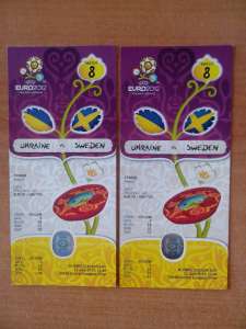 Продам билеты на матчи Евро 2012 - оголошення