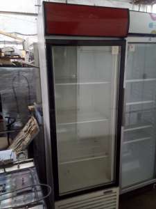 Продам б/у шкаф холодильный со стеклянной дверцей, для магазина, предприятий выносной торговли, предприятий общественног - объявление