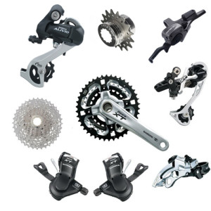 Продам велозапчасти и аксессуары shimano, SRAM, XLS, Birzman. Магазин velofishka - Киев.