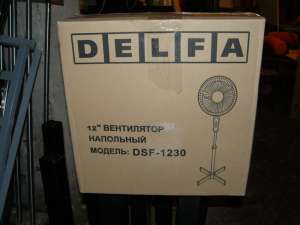 Продам вентилятор напольный Delfa в отличном состоянии - оголошення