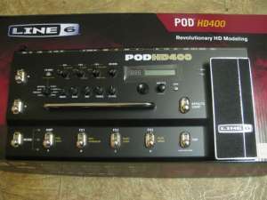 Продам гитарный процессор LINE 6 POD HD400 - оголошення