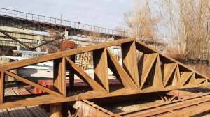 Продам металлические фермы 12 м , ангар, склад - оголошення
