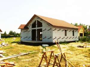 Продам новый дом в с. Петровское! 65000 у.е!