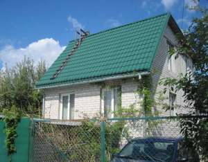 Продам, обменяю на кв. в Киеве кирпичный дом-дачу - оголошення