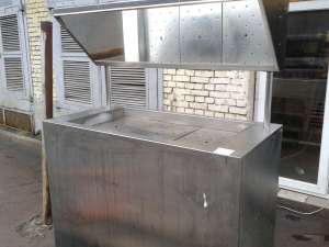 Продам открытую витрину для салатов и рыбы бу - объявление