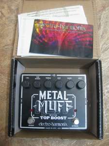 Продам педаль EHX Metal Muff with Top Boost - объявление