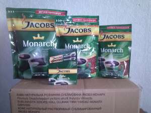 Продам растворимый кофе Якобс Монарх стик Эконом упаковка Jacobs Monarch - объявление