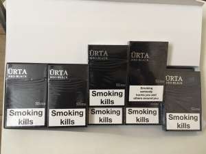 Продам сигареты URTA чёрная, белая